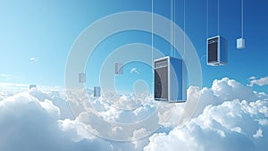 Cloud Computing Servers in the Sky: Virtual Infrastructure in the Clouds
